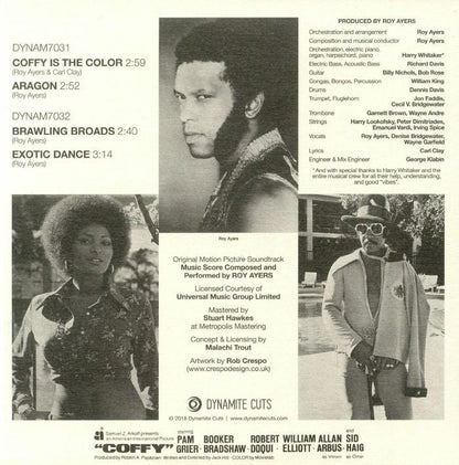 Roy Ayers – Coffy 45s Collection (2x7", Dynamite Cuts, Dynamite Cuts, 2025) back cover