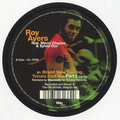 Roy Ayers Merry Clayton Sylvia Cox – Brand New Feeling (12", BBE, 2025) Back Cover