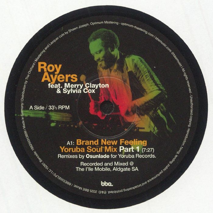 Roy Ayers Merry Clayton Sylvia Cox – Brand New Feeling (12", BBE, 2025) Front Cover