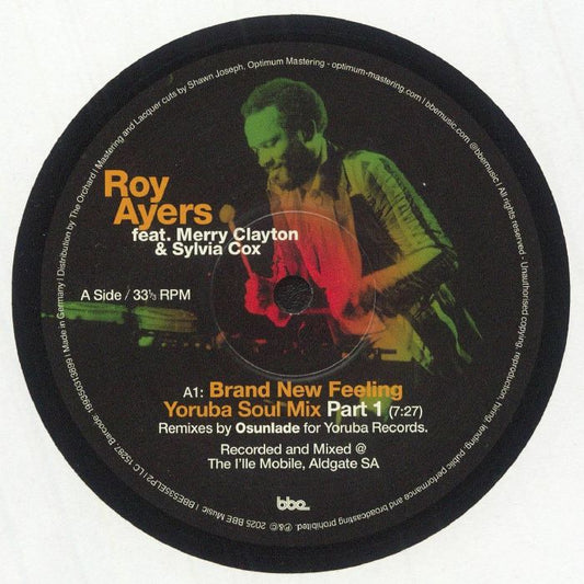 Roy Ayers Merry Clayton Sylvia Cox – Brand New Feeling (12", BBE, 2025) Front Cover