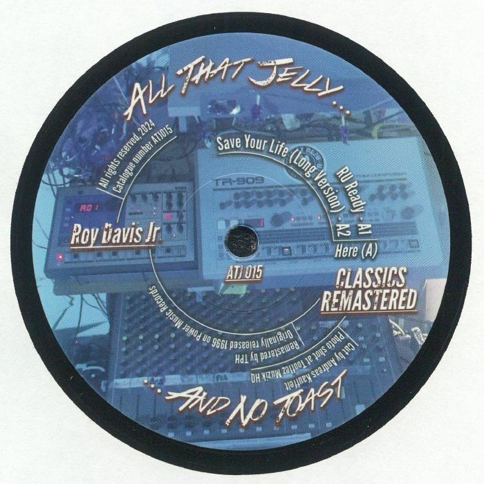 Roy Davis Jr. – Classics Remastered (12", All That Jelly, 2024) Front Cover