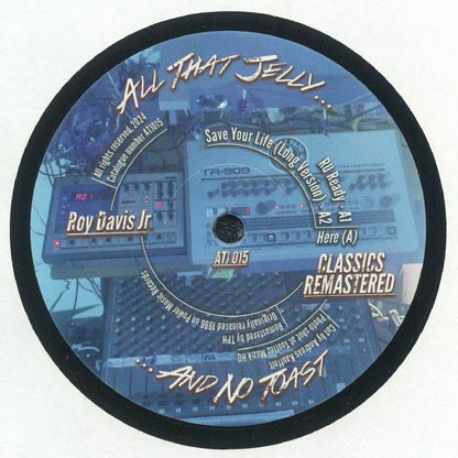 Roy Davis Jr. – Classics Remastered (12", All That Jelly, 2024) Front Cover