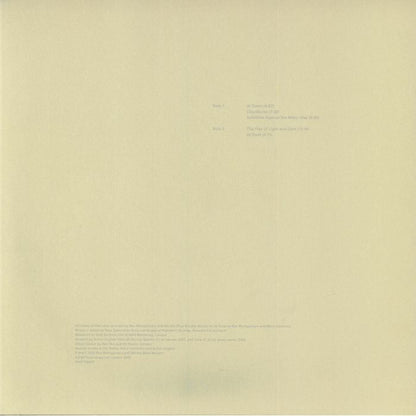 Roy Montgomery And Martha Skye Murphy – Nebular (LP, AD 93, 2026) Back Cover