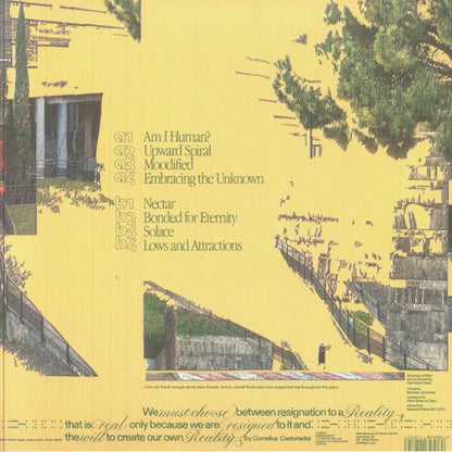 RRoxymore – Juggling Dualities (LP, !K7, 2025) back cover