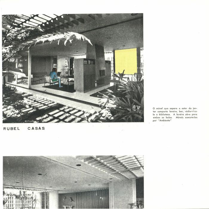 Rubel – Casas (LP, Mr Bongo, 2026) Front Cover