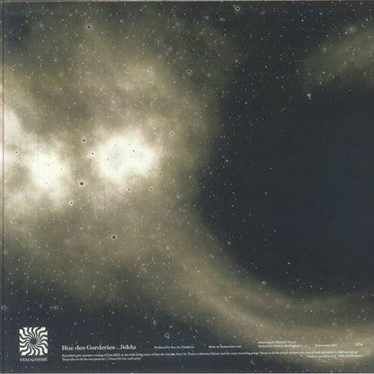 Rue des Garderies – Jiddu (12", Femacosmé, 2025) Back Cover