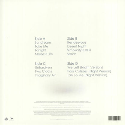 Rüfüs Du Sol – Atlas (2xLP, Sweat It Out!, 2025) back cover