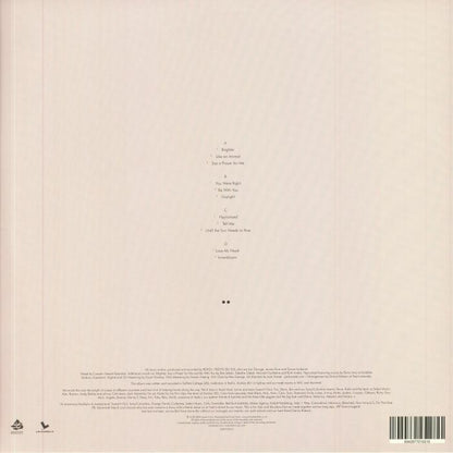 Rüfüs Du Sol – Bloom (LP+LP, Pink+White, Sweat It Out!, Leisurely, 2025) back cover