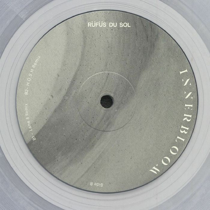 Rüfüs – Innerbloom (12", Clear, Sweat It Out!, 2025) back cover