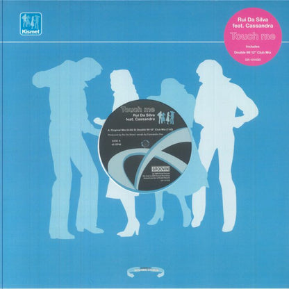 Rui Da Silva Cassandra – Touch Me (12", Blue Splattered, Groovin Recordings, 2025) Front Cover