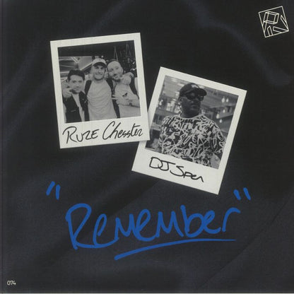 Ruze Chesster DJ Spen – Remember (12", PIV Records, 2025) Front Cover