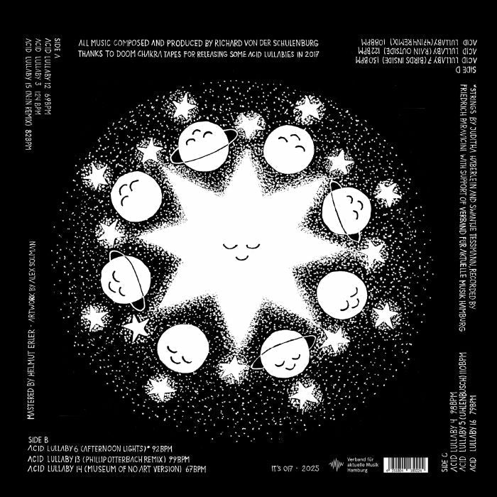 Rvds – Sweet Acid Lullabies (LP, ITS, 2026) Back Cover