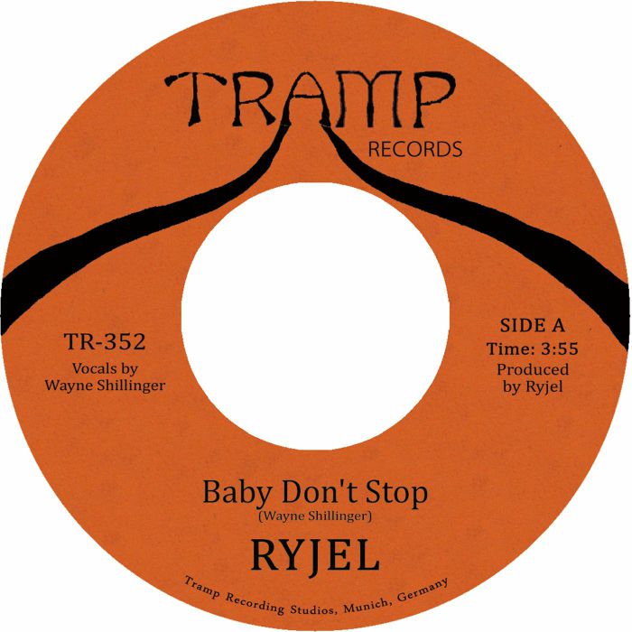 Ryjel – Heart's On Fire (7", Tramp, 2026) Front Cover