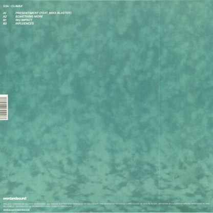 S3A – Climax (12", Quartet Series, 2018) Back Cover