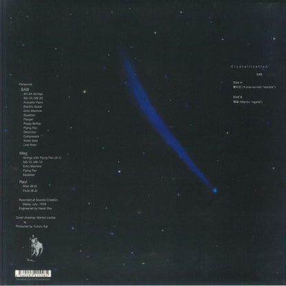 SAB – Crystallization (LP, EM Records, 2025) Back Cover