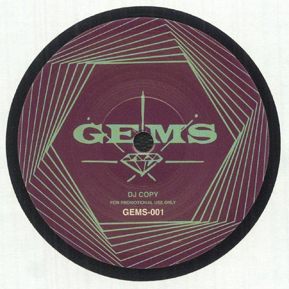Saidera – Rima Brasileira (7", Gems, 2026) Back Cover