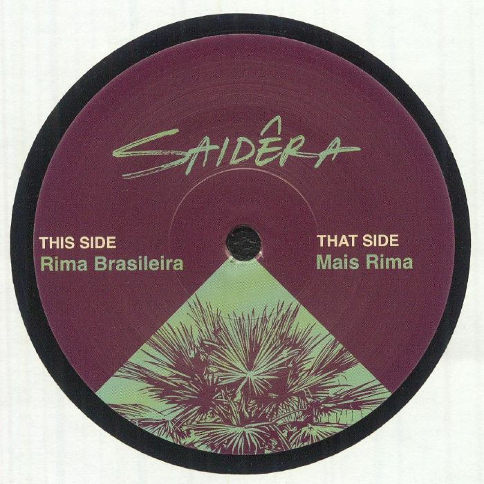 Saidera – Rima Brasileira (7", Gems, 2026) Front Cover