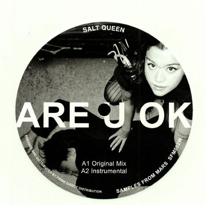 Salt Queen – Are U Ok (12", White, Samples From Mars, 2026) Front Cover