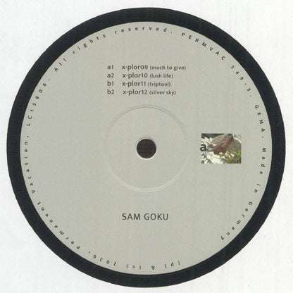 Sam Goku – Explorations 03 (12", Permanent Vacation, 2026) Front Cover