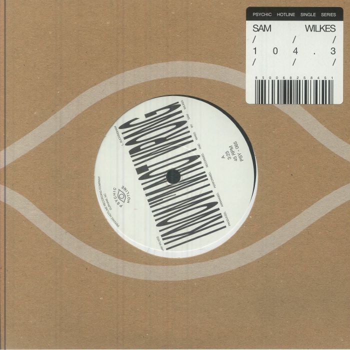 Sam Wilkes – 104.3 (7", Psychic Hotline, 2025) Front Cover