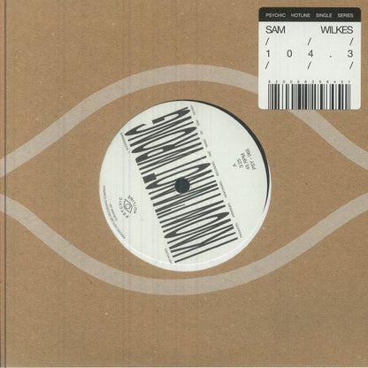 Sam Wilkes – 104.3 (7", Psychic Hotline, 2025) Front Cover