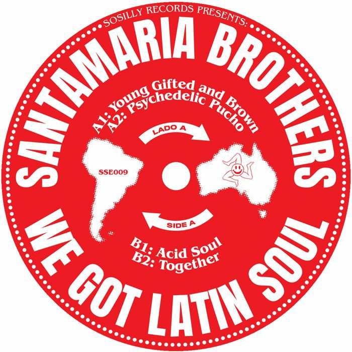 Santamaria Brothers – We Got Latin Soul (12", Sosilly Edits, 2026) Front Cover