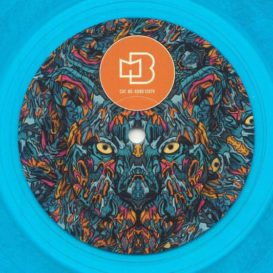 Sascha Dive – I Was Deep In My Last Life (12", Blue Transparent, Bondage Music, 2025) front cover