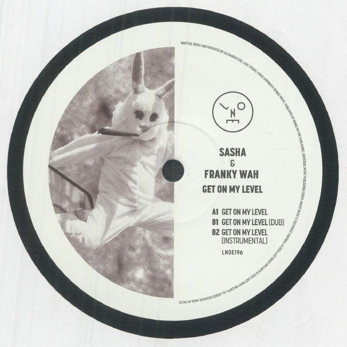 Sasha / Franky Wah – Get On My Level (12", Last Night On Earth, 2026) Back Cover