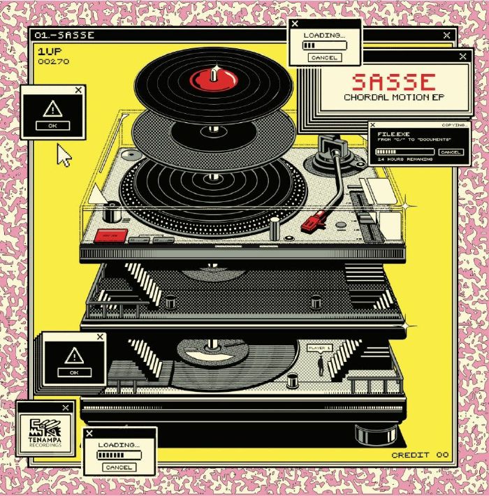 Sasse – Chordal Motion EP (12", Tenampa, 2026) Front Cover