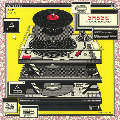Sasse – Chordal Motion Ep (12", Tenampa Recordings, 2026) Front Cover
