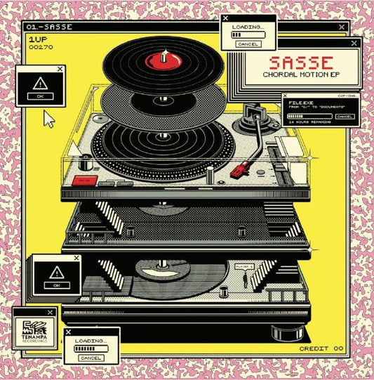 Sasse – Chordal Motion EP (12", Tenampa, 2026) Front Cover