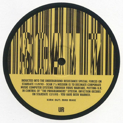 Scan 7 – Black Moon Rising (12", Underground Resistance, 2024) Back Cover