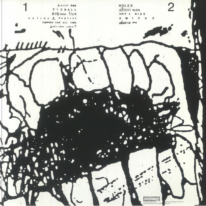 Scratch Acid – Just Keep Eating (LP, Touch And Go, 2025) Back Cover
