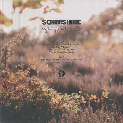 Scrimshire – Bring our Light To Every Corner (LP, Albert's Favourites, 2026) Back Cover