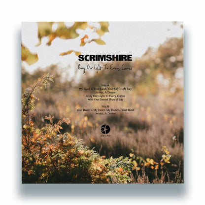 Scrimshire – Bring Our Light To Every Corner (LP, insert, Albert's Favourites, 2026) Back Cover