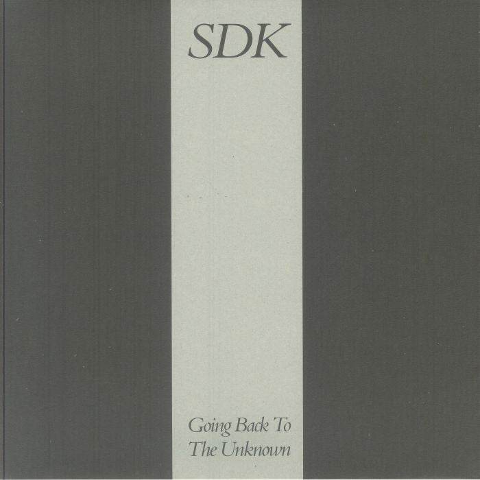 SDK – Going Back To The Unknown (LP, All City Records, 2025) Front Cover