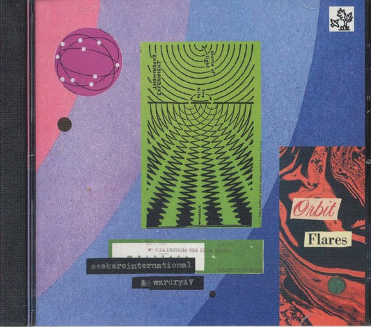 Seekersinternational / Wzrdryav – Orbit Flares (CD, Accidental Meetings, 2026) Front Cover