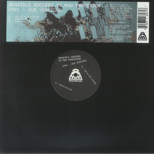 Sensible Soccers Vs Mad Professor – Ep#1 - Dub Versions (12", 8mm Records, 2026) Front Cover