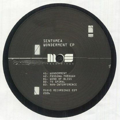 Sentomea – Wonderment EP (12", M>O>S Recordings, 2026) Front Cover