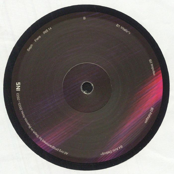 Seph – Fiera (12", Insurgentes, 2025) Back Cover