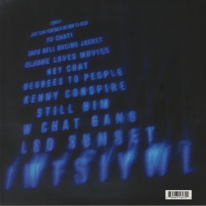 Serengeti – Kenny V (LP, Backwoodz Studioz, 2026) Back Cover
