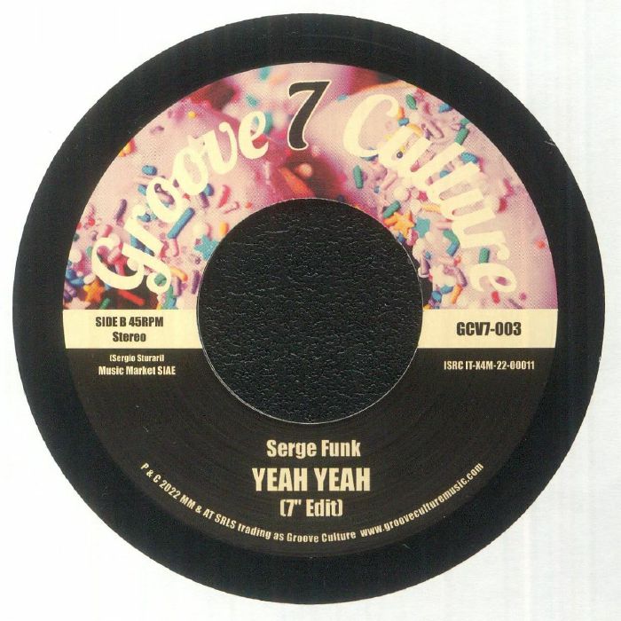 Serge Funk – You & I (7", Groove 7 Culture, 2023) Back Cover