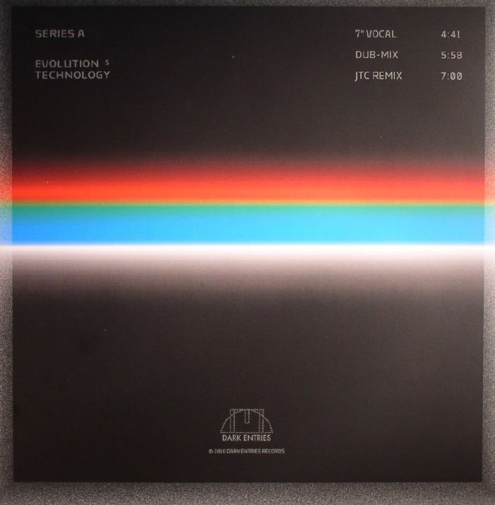 Series - A – Evolution ⁵ Technology (12", Dark Entries, 2016) Back Cover