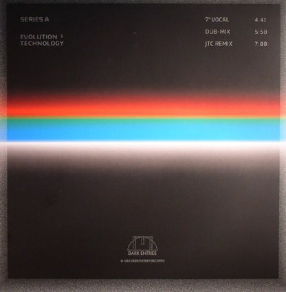 Series - A – Evolution ⁵ Technology (12", Dark Entries, 2016) Back Cover