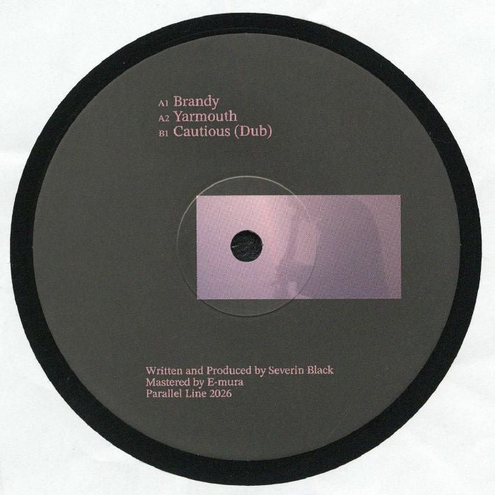 Severin Black – Brandy EP (12", Parallel Line, 2026) Front Cover