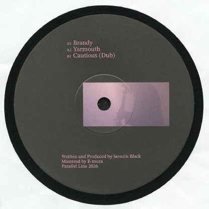 Severin Black – Brandy EP (12", Parallel Line, 2026) Front Cover
