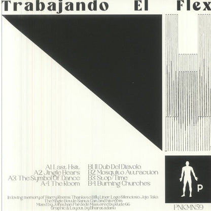 Sexo Y Fantasia – Trabajando El Flex (LP, Pinkman, 2025) Back Cover