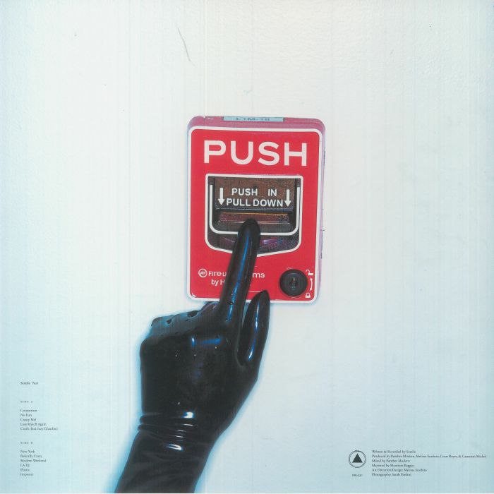 Sextile – Push (LP, Red, Sacred Bones Records, 2023) Back Cover