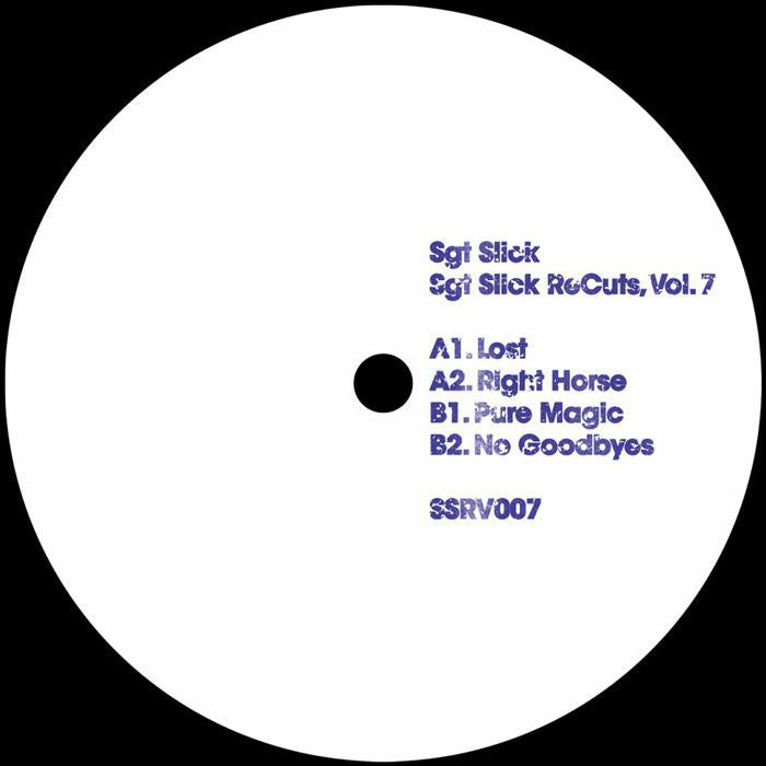 Sgt Slick – Sgt Slick ReCuts Vol 7 (12", Sgt Slick Recuts, 2026) Back Cover