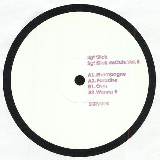 Sgt. Slick – Slick Cuts Vol 8 (12", Sgt Slick ReCuts, 2026) Front Cover